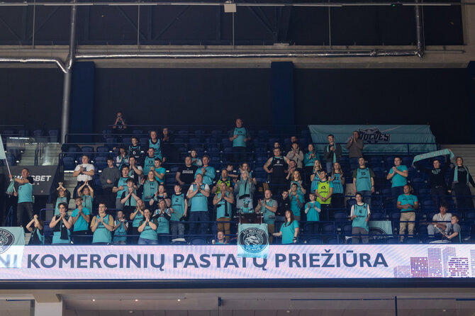 Patricija Adamovič / BNS/Vilniaus „Wolves-Twinsbet“ gerbėjai