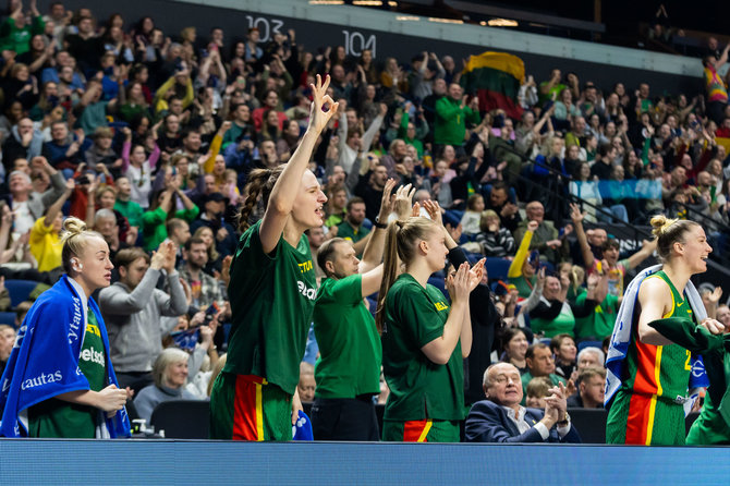 Patricija Adamovič / BNS/Europos moterų krepšinio čempionato atrankos rungtynės: Lietuva – Belgija