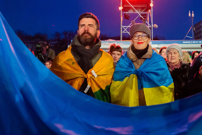 Patricija Adamovič / BNS/Koncertas „Laisvė šviečia 2025. RADAROM“