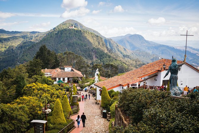 Santiago Boada / Pexels/Cerros Orientales kalnų virtinė Bogotoje