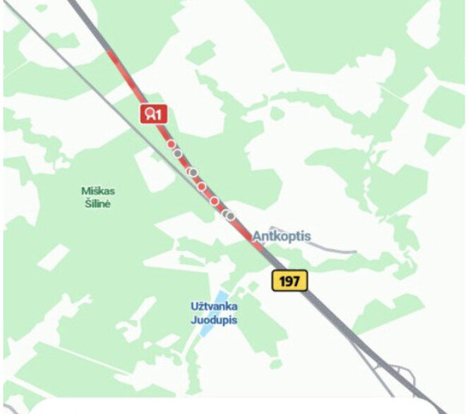 Avarija netoli Klaipėdos
