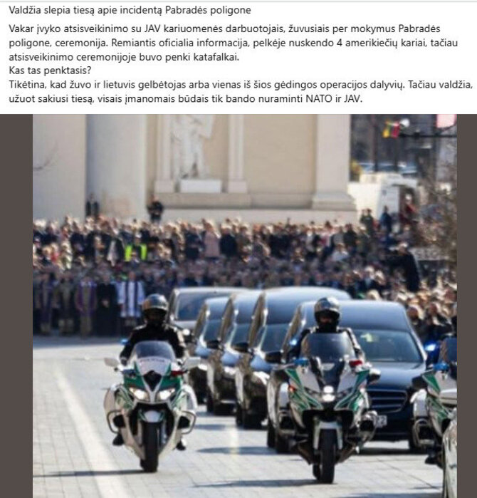 Ekrano nuotrauka iš „Facebook“