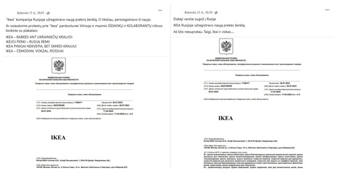 Ekrano nuotrauka iš „Facebook“