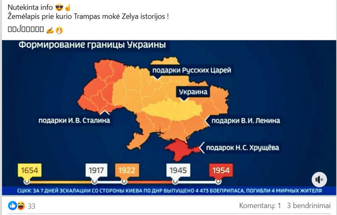 Ekrano nuotrauka iš „Facebook“