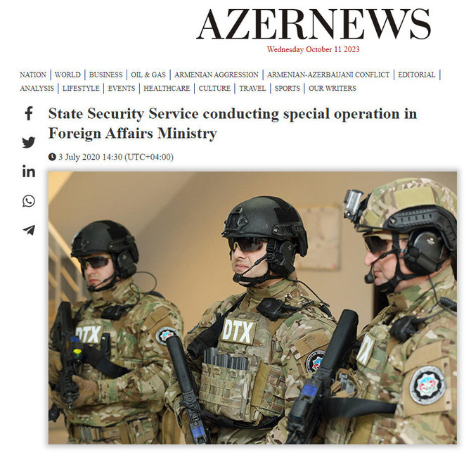 Ekrano kopija iš „Azer News“