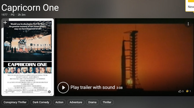 IMDB/Filmas „Capricorn One“