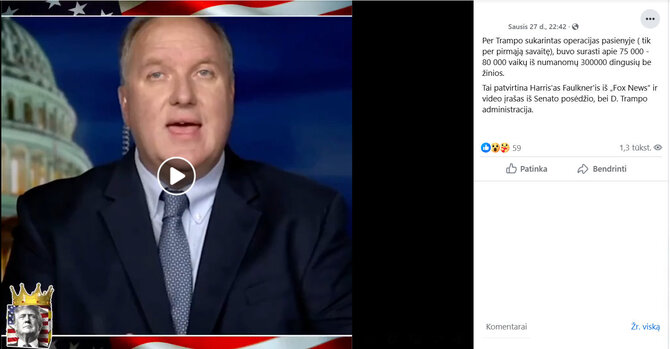 Ekrano nuotrauka iš „Facebook“