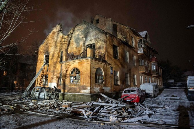 AFP/ „Scanpix“/Rusija atakavo Kyjivą