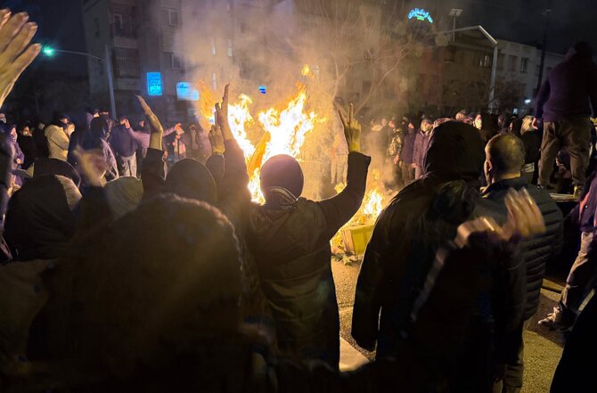 AP/ „Scanpix“/Protestai Irane