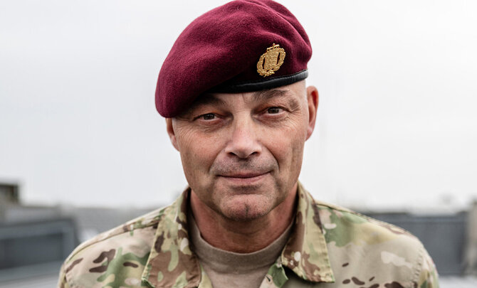 Danijos kariuomenės nuotr./Danijos generalinio štabo vadas Michaelas Wiggersas Hyldgaardas