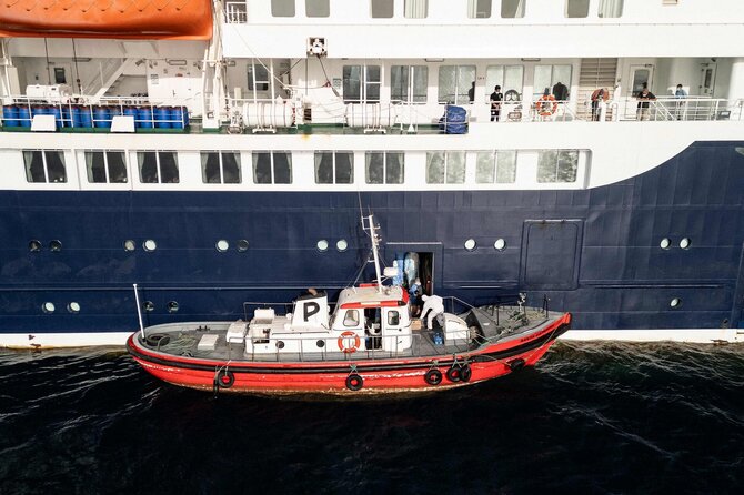 AFP/ „Scanpix“/Laivo „MV Hondius“ evakuacija