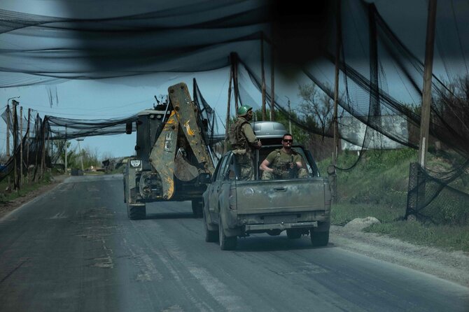 AFP/ „Scanpix“/Karas Ukrainoje