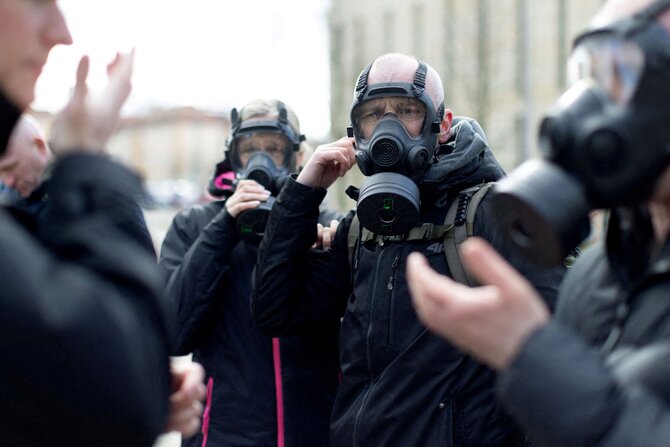 „Reuters“/„Scanpix“/Civilių mokymai Lenkijoje