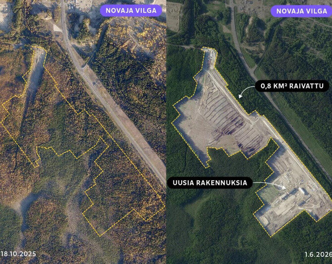Ekrano nuotrauka/Statybos Novaja Vilgoje