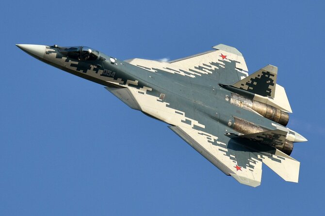 „Wikipedia“ nuotr./Naikintuvas Su-57