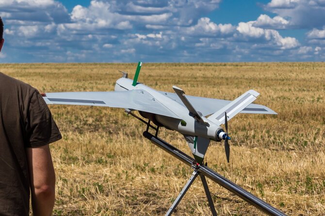 „Shutterstock“ nuotr./Ukrainos dronas