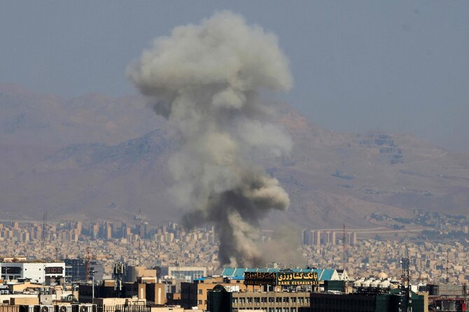 AFP/„Scanpix“/Izraelio smūgis Iranui