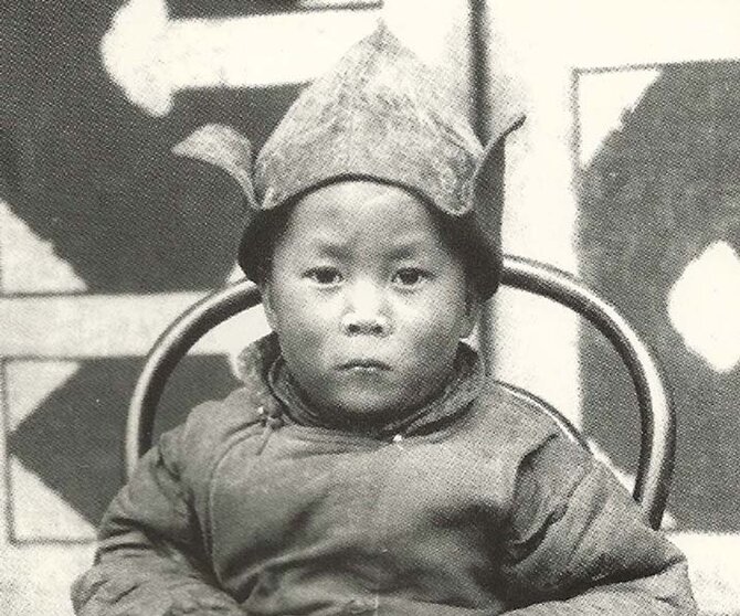 Jo Šventenybės Dalai Lamos XIV biuras/Dalai Lama XIV kūdikystėje