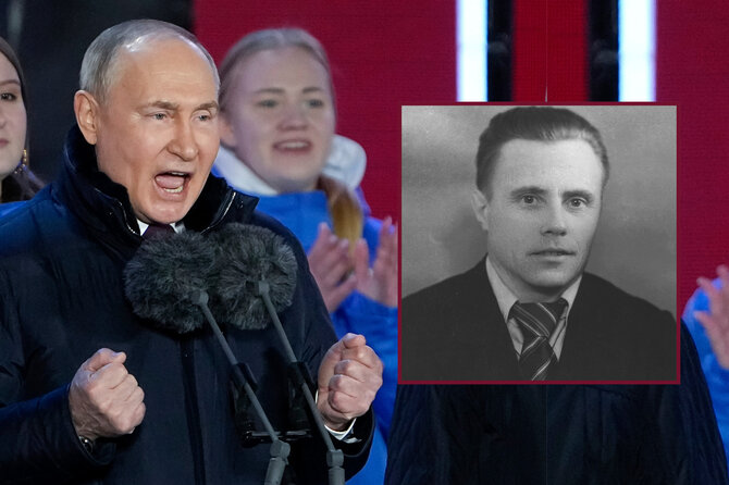 15min koliažas/Vladimiras Putinas, Vladimiras Putinas vyresnysis