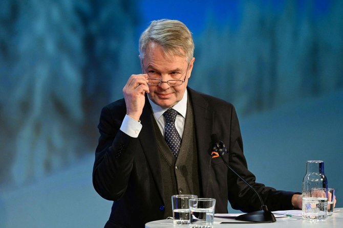 „AFP“/„Scanpix“/Suomijos užsienio reikalų ministras Pekka Haavisto