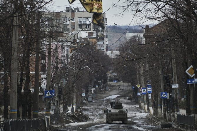„AP“/„Scanpix“/Ukrainos kareiviai Bachmute
