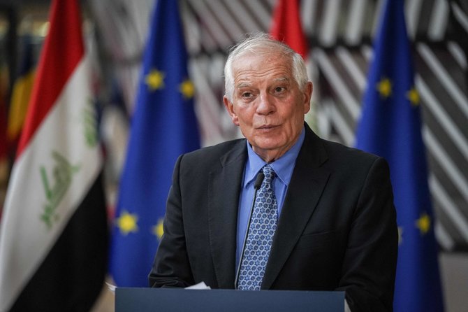 „AFP“/„Scanpix“/Europos Sąjungos diplomatijos vadovas Josepas Borrellis