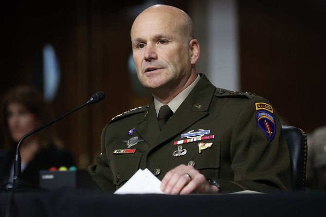 „AFP“/„Scanpix“/Aukščiausio rango NATO generolas Christopheris Cavolis