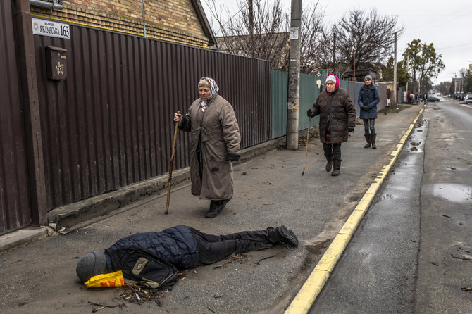 „The New York Times“/ Daniel Berehulak/Buča, Ukraina