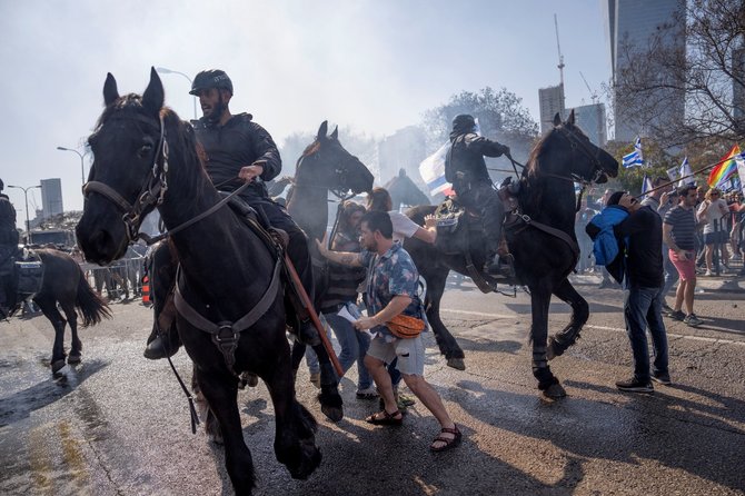 „AP“/„Scanpix“/Protestai Izraelyje