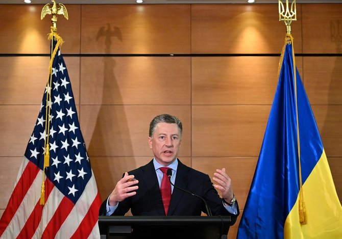 „AFP“/„Scanpix“/Buvęs JAV specialusis atstovas Ukrainoje Kurtas Volkeris
