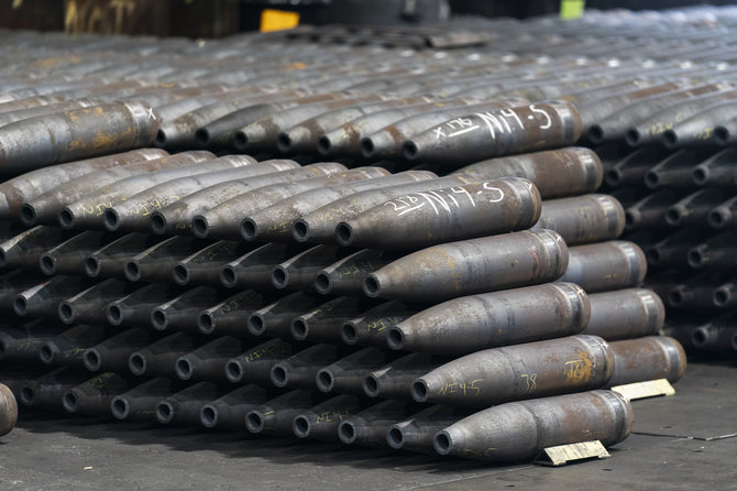 „AP“/„Scanpix“/Pietų Korėja perduoda Ukrainai šimtus tūkstančių šaudmenų