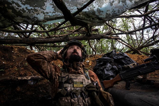 „Reuters“/„Scanpix“/Ukrainos karys prie Bachmuto