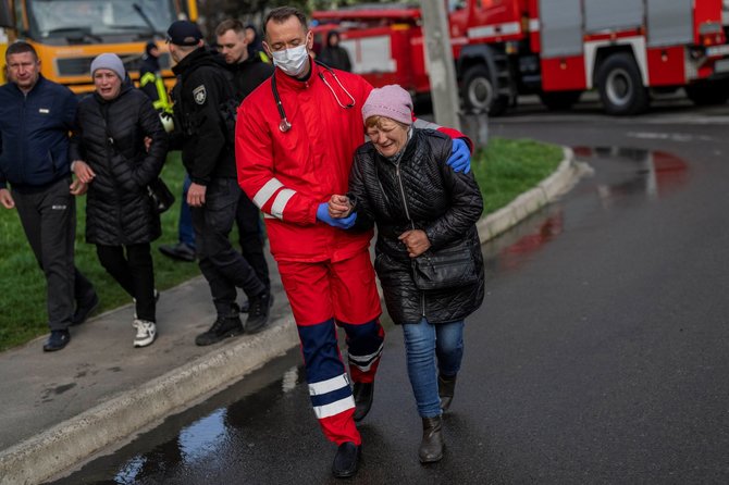 „AP“/„Scanpix“/Nukentėjusieji Umanėje