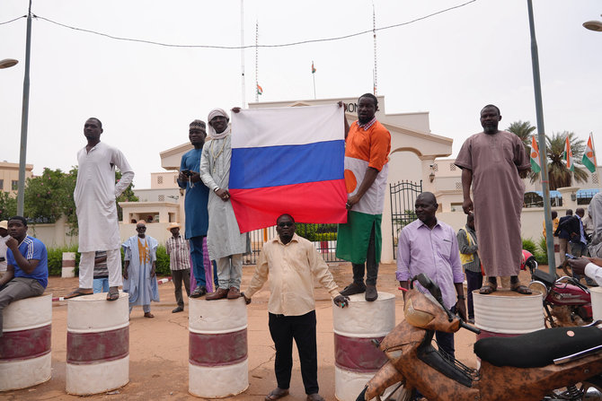 „AP“/„Scanpix“/Protestas Nigeryje