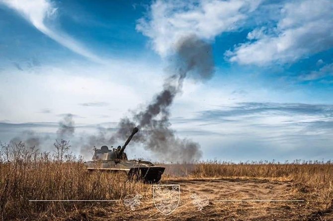 Ukrainos ginkluotųjų pajėgų generalinis štabas/ „Facebook“/Karas Ukrainoje