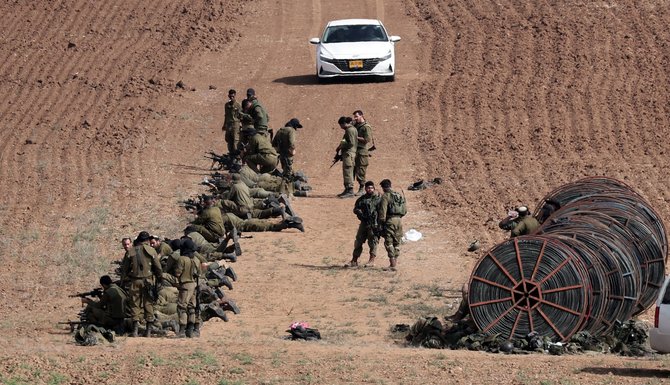 „AFP“/„Scanpix“/Izraelio kariai