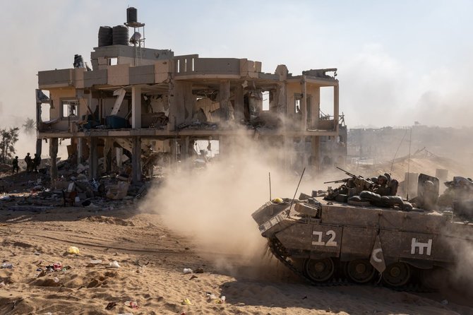 „Mannie's War Room“/ „Telegram“/Izraelio kariai Gazos Ruože