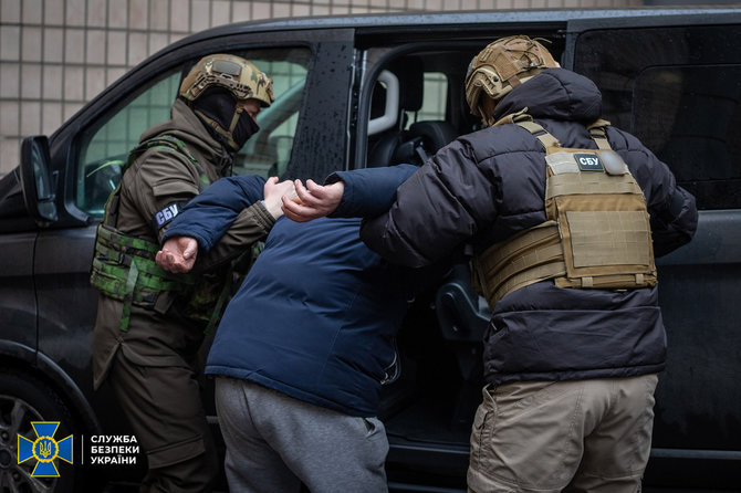 Ukrainos saugumo tarnyba/Ukrainos saugumo tarnyba sulaikė penkis rusų agentus