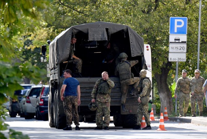 „AFP“/„Scanpix“/Rusijos pusėje kovojantys buvę kaliniai