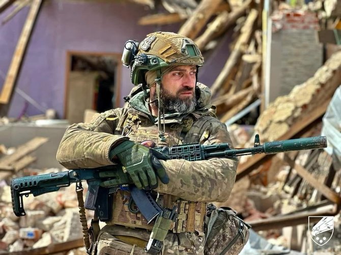 Ukrainos ginkluotųjų pajėgų generalinis štabas/ „Telegram“/Ukrainos karys