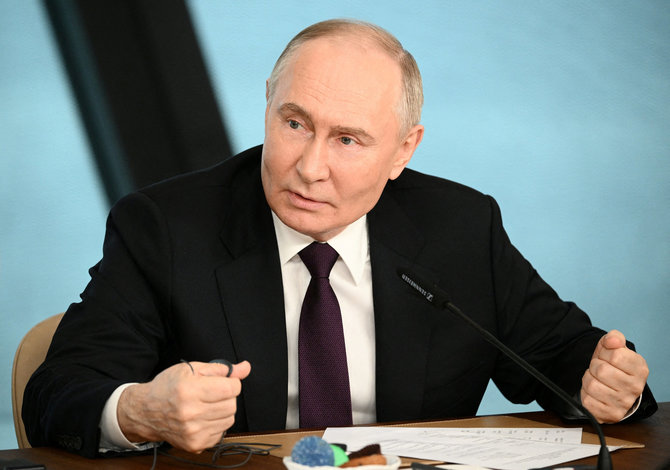 „Reuters“/„Scanpix“/Rusijos prezidentas Vladimiras Putinas
