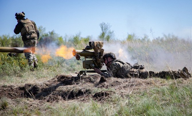Ukrainos ginkluotųjų pajėgų generalinis štabas/ „Telegram“/Ukrainos kariai