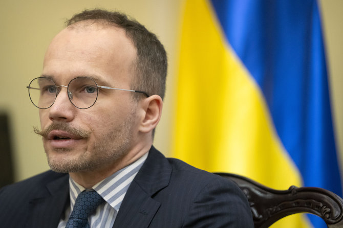 „AP“/„Scanpix“/Ukrainos teisingumo ministras Denysas Maliuska