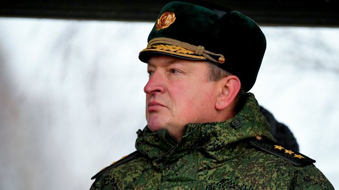 Socialinių tinklų nuotrauka/Rusijos generolas leitenantas Aleksandras Lapinas