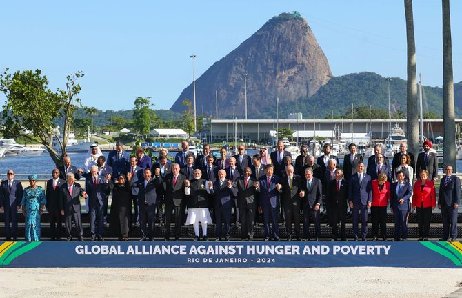 „IMAGO“/„Scanpix“/G20 aukščiausiojo lygio susitikimas Brazilijoje