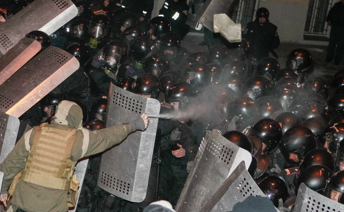 „Reuters“/„Scanpix“/Oranžinė revoliucija Ukrainoje