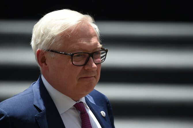 „AFP“/„Scanpix“/Rusijos užsienio reikalų viceministras Sergejus Riabkovas