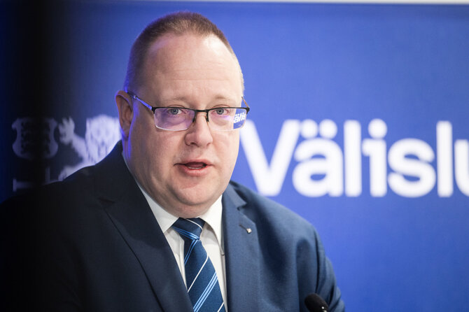 „Postimees“/„Scanpix“/Estijos žvalgybos vadas Kaupo Rosinas