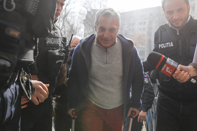 „Reuters“/„Scanpix“/Rumunijos kandidatas į prezidentus Calinas Georgescu