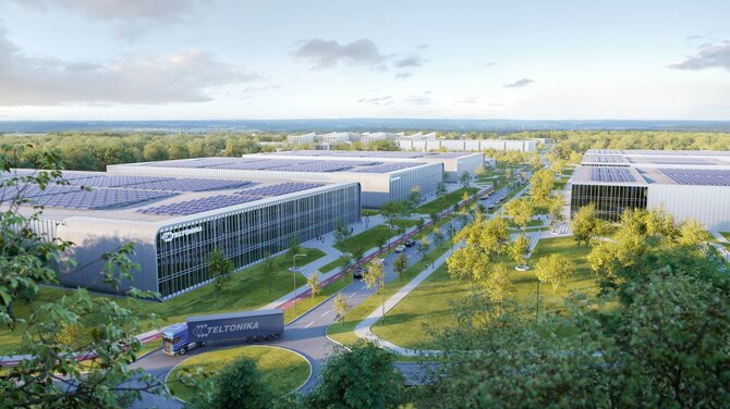 „Reynaers“ archyvo foto/Teltonika high tech hill technologijų parkas 3 etapas